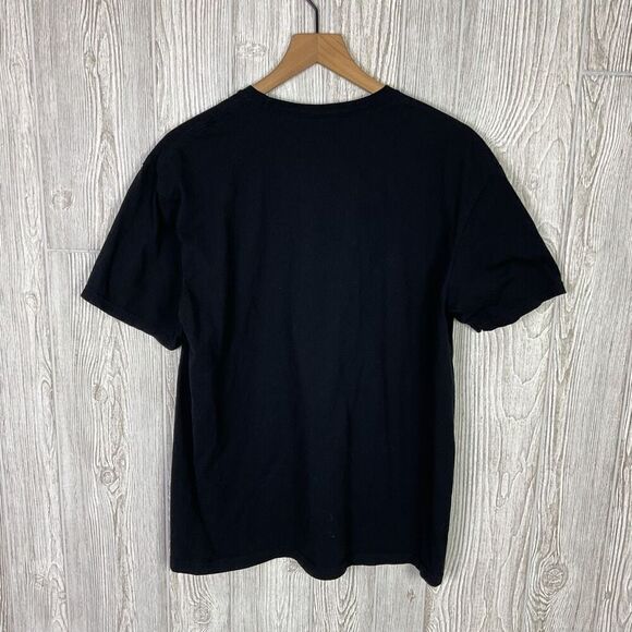 Keith Haring Artist Signature Art Black Graffiti Short Sleeve T-Shirt Men's L - Picture 3 of 6